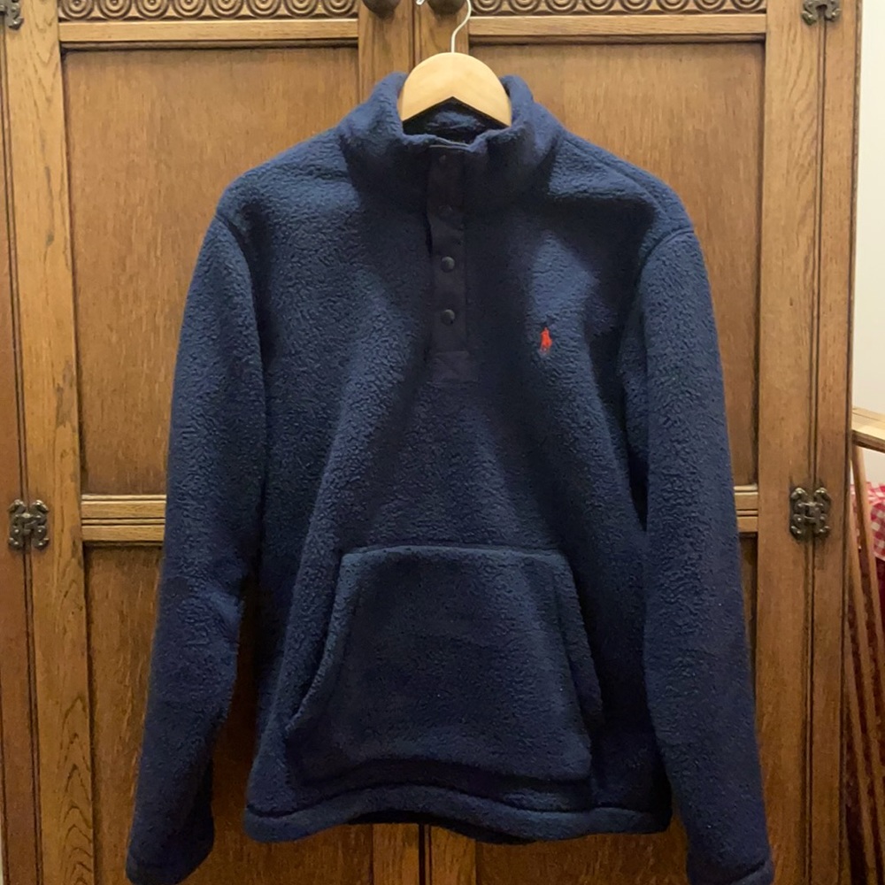 Ralph Lauren Polo Fleece Mockneck Pullover